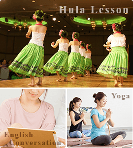 Oli oli Aloha オリオリアロハ Hula Lesson English Conversation Yoga